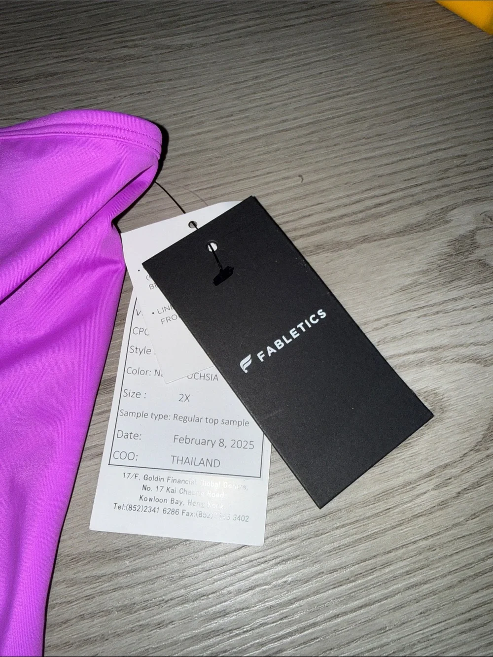 One-Shoulder Magenta Swimsuit